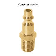 FERRETOOLS CONECTOR COMPRESOR MACHO 1/4 NPT HE