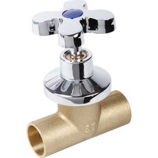 TAUMM LLAVE PASO CROMADA CAMPANA 3/4