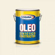 SOQUINA oleo semibrillo celeste