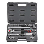 FORCE Juego de Dados 1/2 con Chicharra 22 PZAS 10-32mm